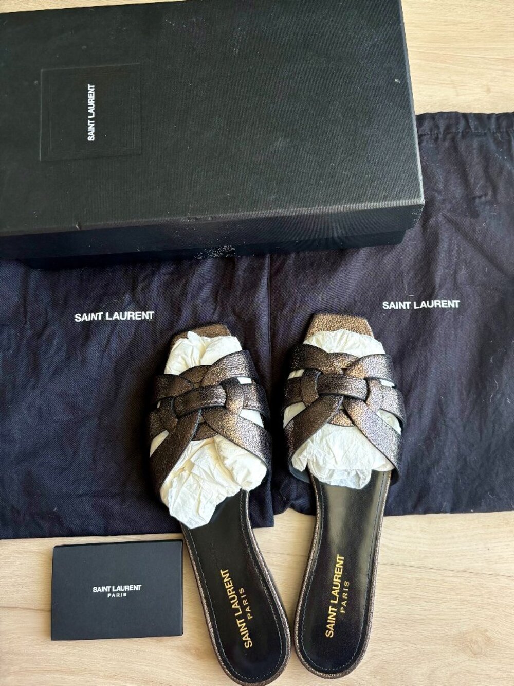 YSL NWT Tribute Sandals size 40.5